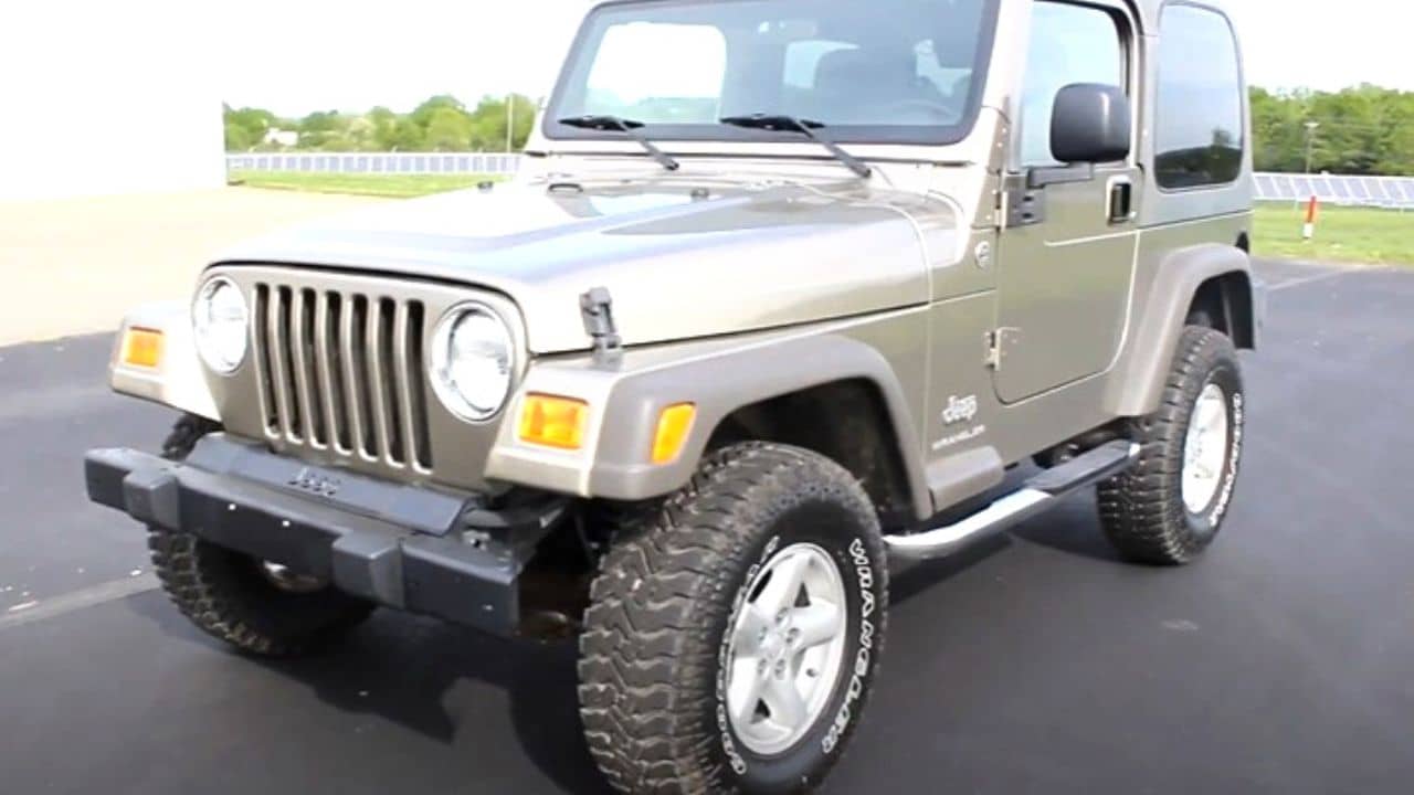 2006 Jeep Wrangler Tire Pressure