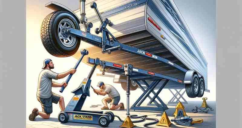 Where Do You Jack Up a Tandem Axle Boat Trailer